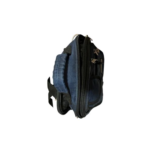 Vintage Y2K L.E.I Blue Backpack Purse Teens 2000s Nylon main image 6
